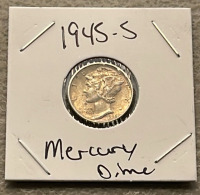 1945-S Mercury Dime (Carded)