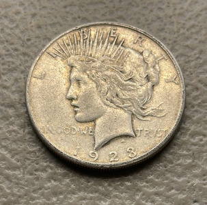 1923 Silver Peace Dollar