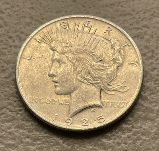 1925 Silver Peace Dollar