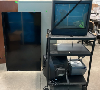 (1) NEC Flat Screen TV Model: E654 (1) Samsung TV (1) Apollo Horizon 2 Projector & More