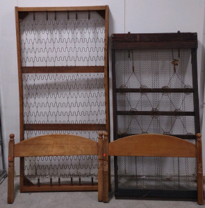 Wooden Box Spring Cot Bed Frames