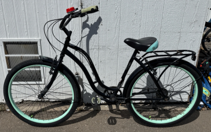 (1) 26&rdquo; Schwinn Black Bike