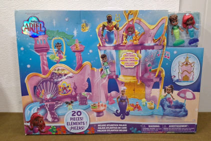 (1) Disney Junior Ariel Deluxe Atlantica Palace<br/><br/>