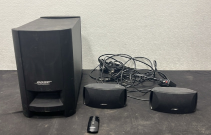 (1) Bose Acoustimass Module Speakers & Subwoofer