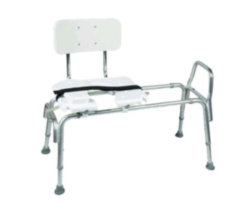 (1) DMI Heavy-Duty Sliding Transfer Bench W/ Cut-Out Seat - 522-1734-1900<br/>