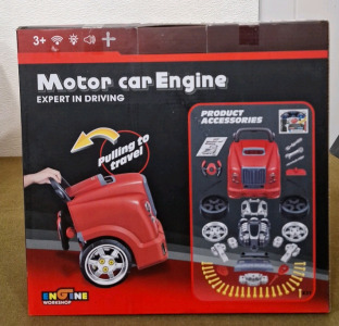 (1) Interactive Truck Engine Toy W/ Removable Parts - Lights, Sounds, & Fun For Young Mechanics -Unleash their Creativity & Motor Skills - Ideal Gift For 3-5-Year-Old Boys<br/>