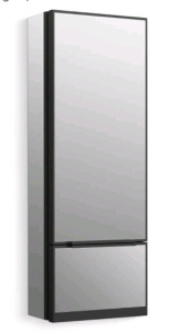 (1) KOHLER 33694-L-NA Collage Framed Medicine Cabinet, 12" x 32", Left-hinged<br/>