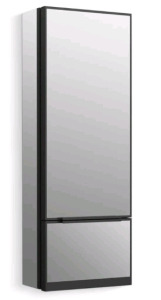 (1) KOHLER 33694-R-NA Collage Framed Medicine Cabinet, 12" x 32", Right-Hinged<br/>