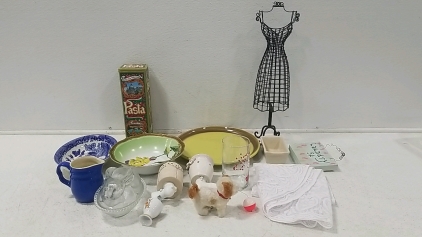 Various Dishware, Home Decor and More!