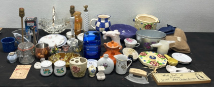 Assorted Kitchenware & Home Decor