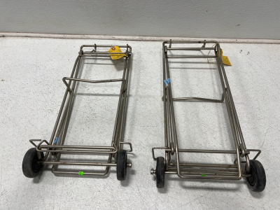 (2)Vintage American Tourister All Purpose Luggage Cart