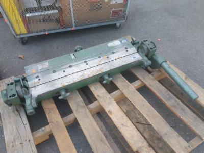 Chicago Dreis & Krump Sheet Metal Brake - Bench Mount