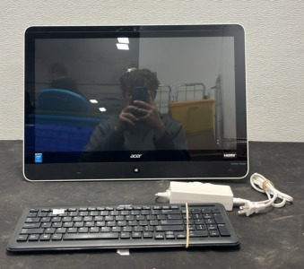 (1) Acer All-in-one PC w/ Power Cable (1) Acer Keyboard