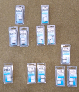 (1) Danco 3S-11C Cold Stem Valve For Glacer Bay / AquaSource, (2) Danco 3S-11H - Hot Stem Valves For Glacer Bay / AquaSource, (3) Danco 3S-12H - Hot Stem Valves For Glacer Bay / AquaSource, (3) Danco 3S-15H - Hot Stem Valves For Glacer Bay / AquaSource