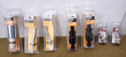 (1) Danco - Mixet MS-5AT-C Cartridge, (2) Danco - Delta Diverter Stem RP5649, (2) Danco - Pfister Avante 974-292 Cartridges & (2) Pfister S10-900 Ceramic Disk Cartridges