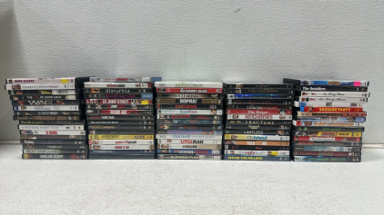 (75+) Collection of Various DVD Movies - Superbad, Friday, Forrest Gump, 21/22 Jump Street, and Much More!