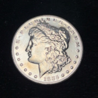 1885 Silver Morgan Dollar