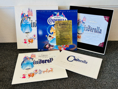 Walt Disney's Materpiece "Cinderella" The Deluxe Cav. laserdisc Edition