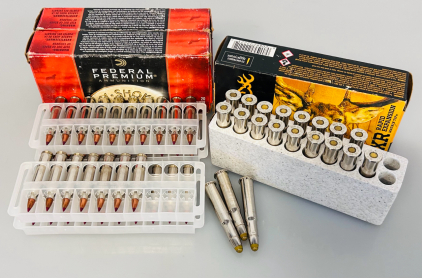 (38) Riunds Of Federal Premium 204 Ruger 32 Gr. And (20) Rohnds Of Browning 30-30 Win 155 Gr.
