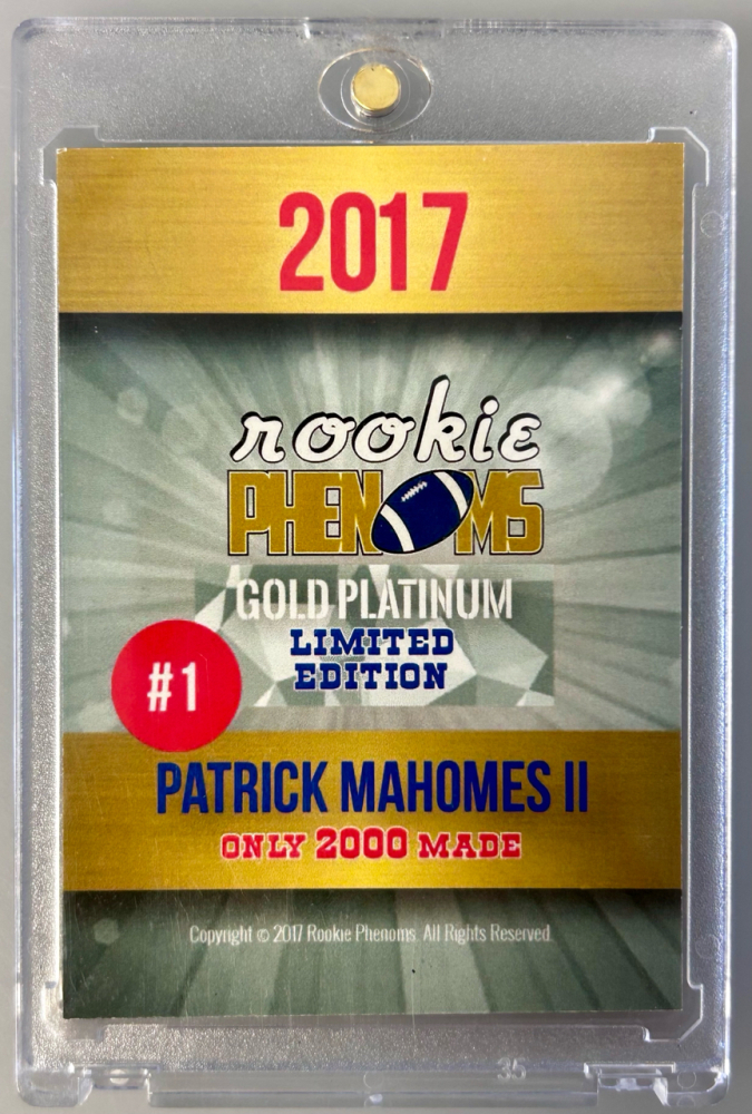 patrick mahomes limited edition card 2022 Panini Stadium Star Swatches Series Mint Rocket Launch and Mahomes Magic! 2017 NFL Draft Rookie Card