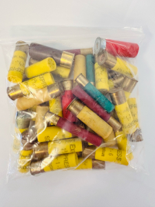 Bag Of Mixed Shotgun Cartridges: 12 Ga, 410 Ga, and 20 Ga