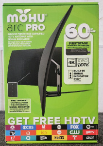 Mohu Arc Pro Amplified Indoor HDTV Antenna