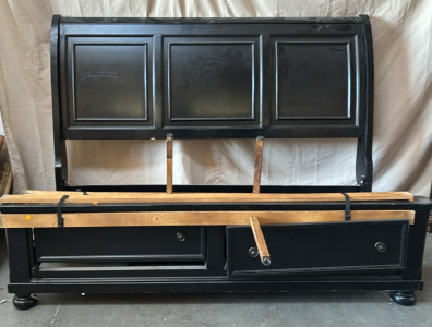 Modern King Size Headboard & Bedframe