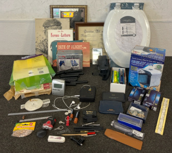 Mayfair Toilet Seat, Chilly Air Evaporative Air Cooler, Hanging Wall Decor, Ankle Weights, Pocket Cassette Player & More