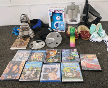 Care Bears Grumpy Bear, Converse Size 5, Dog Harnesses, Grater, And More!