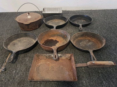 Cast Iron Lot!