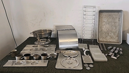 Stainless Industrial Kitchen Items...