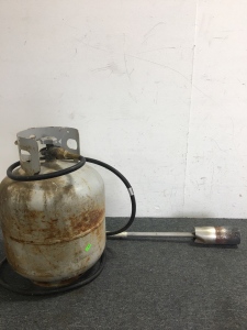 Propane Tank with Torch