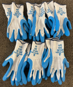 (6) Showa Atlas Work Gloves