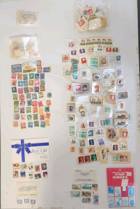 Stamp Collection With Canadian And German Stamps!