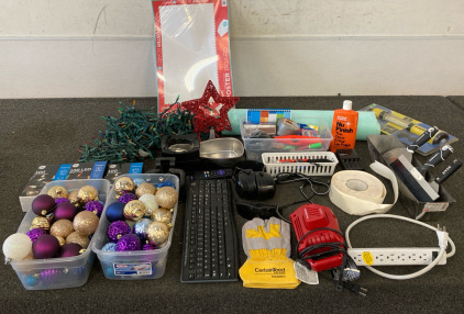 Christmas Lights, Normal Household Items And Arts And Crafts