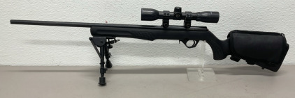 Rossi Model RB17 .17 HMR Caliber, Semi Automatic Rifle W/ Cvlife Bipod & Centerpoint 4x32 Scope