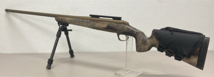 Browning Arms X-Bolt Model .28 Nosler Caliber, Bolt Action Rifle W/ Carbon Fiber Bipod