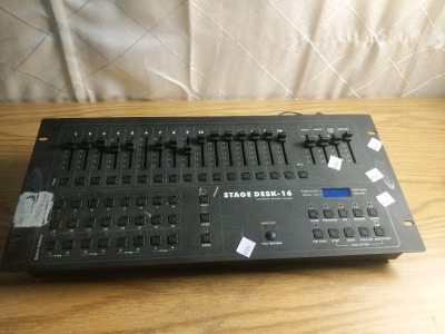 Elation Stage Desk-16 16-Channel DMX Dimming Control Console
