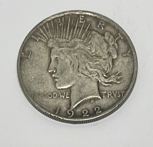 1922 Silver Peace Dollar