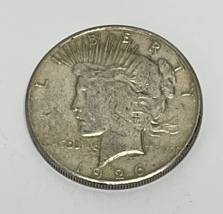 1926 Silver Peace Dollar