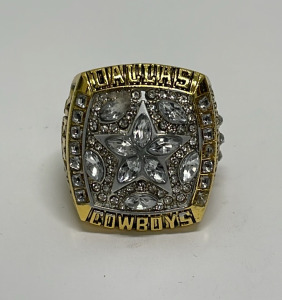 1995 Dallas Cowboys &ldquo;Aikman&rdquo; NFL World Champion Super Bowl XXX Ring