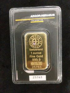Argor-Heraeus Switzerland 1oz Fine Gold