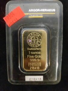 Argor-Heraeus Switzerland 1oz Fine Gold
