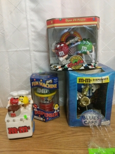 M&Ms Collectibles! Dispensers, Ceramic and More!