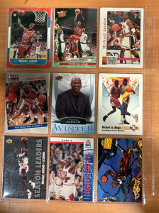 (27) Michael Jordan Cards