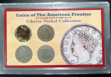 (4) Liberty Nickels Dating Between 1903-1910