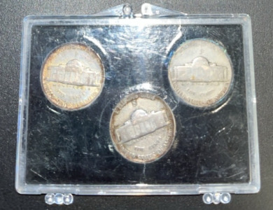 (3) United States Wartime Nickles