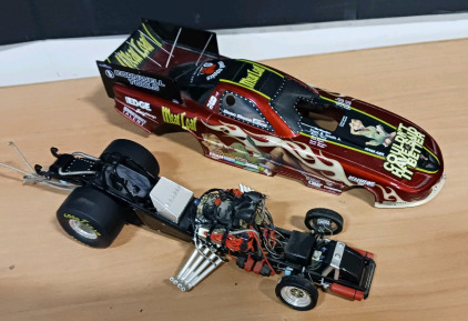 (1) Meat Loaf Funny Car - "Couldn't Have Said It Better" - 1:24 Scale