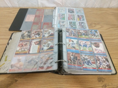 Football Cards! (2) Whole Binders Late 80s-Early 90s!