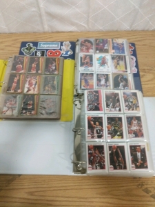 Basketball Cards! (3) Whole Binders-Over 300 Cards! Early 90s